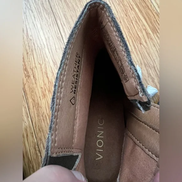 Vionic Gray Ankle Boots - Picture 5 of 7